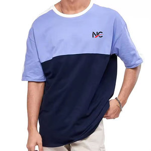 Camiseta Extra Grande de Alta Calidad, Ecológica, Transpirable y de Secado Rápido para Hombre, Ligera, de Color Liso, Informal, de Poliéster/Algodón - Product Image 1