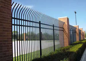 Puertas Tubulares de Diseño de Primera Calidad para Uso Residencial, Fabricadas en Hierro/Acero Galvanizado con Recubrimiento en Polvo, Fáciles de Montar - Product Image 4