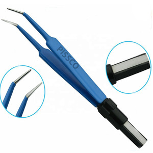PISSCO Jeweler 5# Disposable European Bipolar Forceps Disposable Bipolar Forceps Single Use Bipolar Forceps European Style - Product Image 6