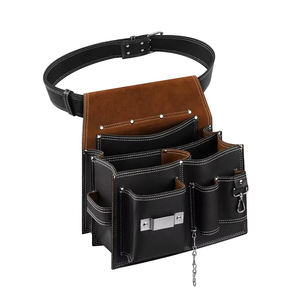 Sac à outils en cuir multi-couleurs très résistant, fabriqué au Pakistan, pour les constructeurs, de haute qualité, best-seller, service OEM - Product Image 1