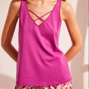 Camiseta sin mangas de mujer en blanco personalizada de primavera y verano de alta calidad - Product Image 1