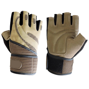 High Quality Custom Made Anti-Slip Breathable Lightweight Unisex Gym Gloves Leather Custom Logo <b>Waterproof</b> Weight - Product Image 3