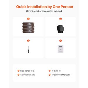 Outdoor Galvanized Metal 3-Piece 2 X 2 X 1 ft Raised Garden Bed Open Bottom Design <b>Large</b> Planter <b>Box</b> for Flower Pots & Planters - Product Image 5