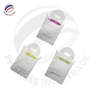 ถุงพลาสติกบรรจุน้ำดื่มแบบใช้แล้วทิ้งทำจาก HDPE ปรับแต่งได้สำหรับเครื่องดื่มที่สั่งกลับบ้านน้ำผลไม้นมโซดา - Product Image 2