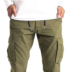 Pantalon Cargo Homme de Qualité Supérieure, Meilleure Vente, Style Tendance, Taille Haute, Tissu Coton de Haute Qualité, Impression Personnalisable - Product Image 4