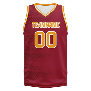 Camiseta de Baloncesto Profesional Personalizada con Impresión por Transferencia de Calor, Nombre del Equipo 00, Cuello en V, Sin Mangas, Cintura Elástica, Unisex, Adulto, Todos los Tamaños - Product Image 5