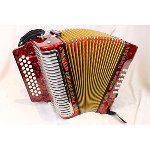 Acordeón Diatónico Corona II 3500GR, Corona II 3500FB, 31 Botones, FBbEb Sol, con Funda Negra y Correas, Acordeón Hohner Corona II con Funda - Product Image 3