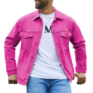 Chaquetas Vaqueras para Hombre, Tejido Cómodo, Estilo Urbano, Nueva Moda de Invierno, Chaquetas Vaqueras Personalizadas para Hombre, Más Vendidas - Product Image 6