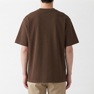 Camiseta de algodón lisa de cuello redondo y manga corta, de alta calidad, fabricación de ropa premium, OEM, ODM, marca privada, ropa al por mayor. - Product Image 3