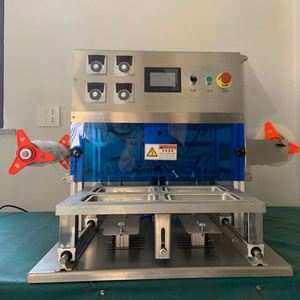 Machine de scellage de gobelets pour nouilles instantanées, électrique, entièrement automatique, de table, pour sachets de boissons et films. - Product Image 3