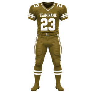Maillot de football américain léger à col en V pour joueurs d'équipe, avec coutures durables et confort sportif - Product Image 1