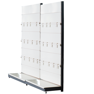 Customized Supermarket Wall Gondola Rack Shelf with Easy Assembly Metal Construction for Shop Use - Product Image 1