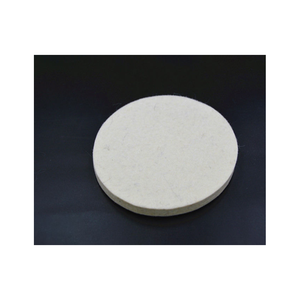 Round Hook and Loop Backed Felt Polishing <b>Pad</b> 100mm Abrasive Disc for <b>Buffer</b> Polishers - Product Image 6