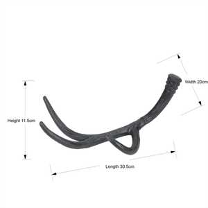 Trending Jaffs Exports Antler Wall Hook Handmade Aluminium Decor for Living Home Office Housewarming-Modern Design Eco-Friendly - Product Image 3