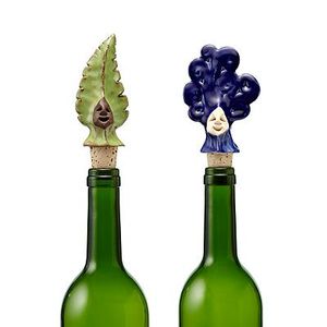 Tapón de Botella de Vino de Cerámica Hecho a Mano, Decorativo y Único, Sellador de Corcho Reutilizable, Accesorio para Botellas para el Hogar, Bar o Restaurante - Product Image 2