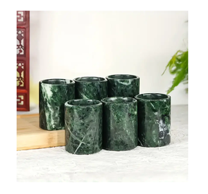 Square Shape <b>White</b> marble <b>Pen</b>/Pencil/Color/Markle/Scissor Storage Crafts Perfect For Desktop With Amazing Price - Product Image 3