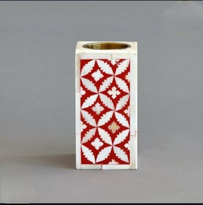 Premium Design Bakhoor Burner With Bone & Resin Inlay Design For <b>Home</b> & Living Room Freshness Mubkhar Fragrance At best Price - Product Image 2