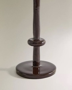 Support de bougie pilier sur mesure en fer plaqué laiton, fait main, pour centre de table de mariage, décoration de table pour fêtes à domicile - Product Image 6