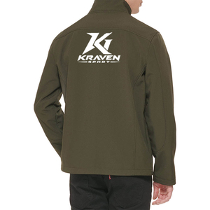 Veste pour le personnel des départements universitaires aux couleurs vertes du département, en tissu léger coupe-vent, personnalisable avec votre marque et ODM 2026 - Product Image 2