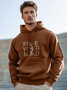 Hoodies déchirés pour hommes, les plus vendus, prix de gros, coupe oversize, thermiques, meilleur prix - Product Image 2