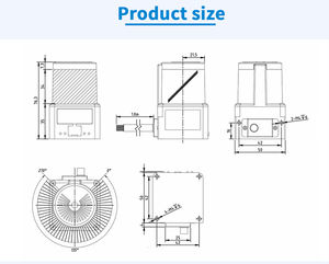 Capteur Lidar de balayage d'évitement d'obstacles AMR prix usine 5 mètres 270 degrés Type de commutateur IO capteur de mouvement et de Position - Product Image 6