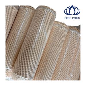 MÁS VENDIDO: Rollo de Mimbre de Ratán Beige Ecológico y Sostenible para Sillas y Gabinetes, Tejido Diagonal, a Granel - Product Image 5