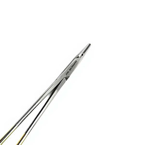 เครื่องมือผ่าตัด สแตนเลสเยอรมัน พร้อมหัว TC แบบล็อค  ที่จับเข็มแบบ Crile-Wood  ทังสเตนคาร์ไบด์ ขนาด 6 นิ้ว แบบตรง - Product Image 5