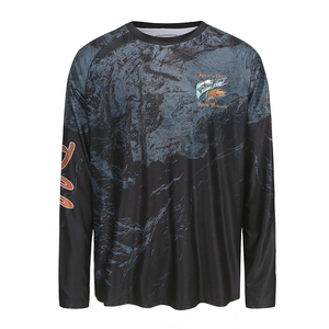 เสื้อตกปลาแบบแห้งเร็ว พิมพ์โลโก้ได้ตามต้องการ สำหรับกิจกรรมกลางแจ้ง - Product Image 3