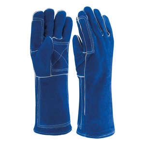 Guantes de Soldadura de Piel de Vacuno de Primera Calidad, Resistentes al Fuego, para Trabajo Pesado y Construcción - Product Image 1