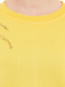 Sweat-shirt oversize pour femme, col rond, manches longues, décontracté et confortable, idéal pour la maison, la salle de sport et le style urbain - Product Image 6