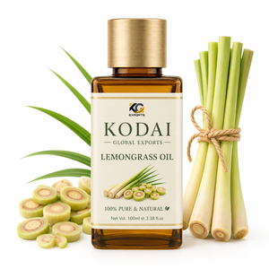 Aceite Esencial de Limoncillo de Tamil Nadu 100% Puro y Natural de Primera Calidad, Destilado al Vapor, para Aromaterapia y Cuidado Facial, Kodai Global Export - Product Image 1