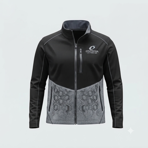 Chaqueta Softshell Personalizada para Hombre, Transpirable, Anti-UV, Ligera, Mangas Regulares, Cierre de Cremallera, Capucha - Product Image 4