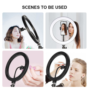 Dia 26cm 10inch 10W Led Selfie Ring Light 10inch Big Size Lash Lamp With USB Charging Light Ring - Product Image 4