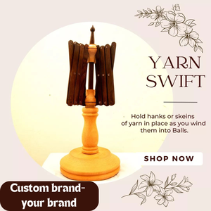 Enrollador de ovillos Transforme su experiencia de tejer con el exquisito enrollador de hilo - Product Image 5