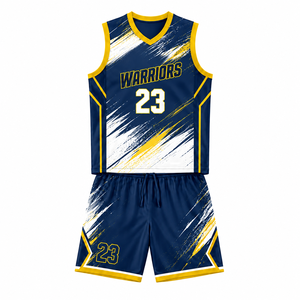 Uniformes de Baloncesto Personalizados con Tela Premium, Conjunto de Camiseta sin Mangas y Pantalones Cortos de Baloncesto, Fabricante - Product Image 1