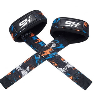 Sangles de musculation robustes avec support de poignet confortable pour soulevé de terre, tractions, rames, entraînements de cross-training et fitness – Prix bas - Product Image 1