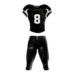 Custom Outdoor American Football Uniform with <b>Polyester</b> Material Lightweight & Breathable Design <b>Shorts</b> - Product Image 1