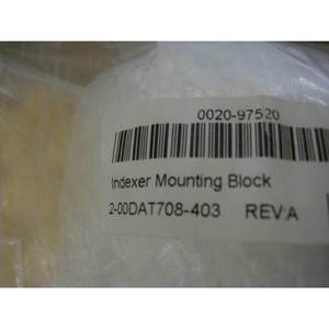 NEW AMAT 0020-97520 INDEXER <b>MOUNTING</b> <b>BLOCK</b> - Trusted Global Legacy Semiconductor Equipment and Parts at - Product Image 1