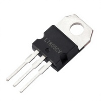 Régulateur de tension linéaire IC Stock L7805CV 5V 1.5A à trois bornes pour composant de gestion de l'alimentation 220V, pour la vente en gros