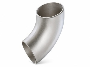 Coude à 90 degrés à rayon long 1.5D en acier inoxydable SS 304L 316 SCH 10/10S/40S/STD, soudé/sans soudure, DN20 (3/4 pouce) 1/2"-8 pouces - Product Image 1