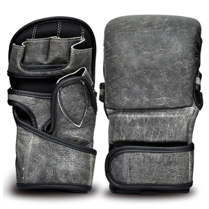 Nouveaux gants d'entraînement en cuir de qualité supérieure, à doigts entiers et anti-humidité, avec fermeture pour adultes, pour la boxe en extérieur - Product Image 6