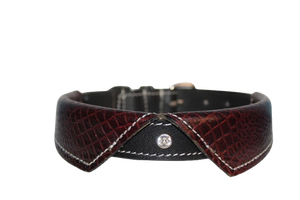 Luxury Unique Fashionable Design Leather Dog <b>Collar</b> Adjustable Comfortable Pet <b>Collar</b> from Divine International India - Product Image 1