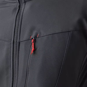 <b>Men's</b> Customizable Winter Softshell <b>Jacket</b> Breathable Polar Wool Stand Collar Denim Zipper Closure Waterproof Reflective 2026 - Product Image 3