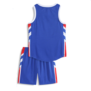 Best Quality Custom Logo Men's Basketball Sportswear Latest Style Breathable Quick Dry Sets Plus Size 240g 100% Polyester - Product Image 4