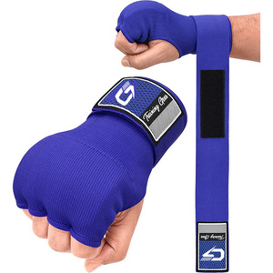Gants d'entraînement de boxe personnalisés à demi-doigts avec sangle élastique pour le poignet, marque privée OEM, respirants, pour la protection des mains - Product Image 3