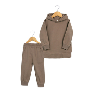 Conjunto de Sudadera con Capucha y Pantalones Deportivos Personalizados para Niños, Sudadera con Capucha Verde de Algodón para Niños Pequeños, Pantalones Deportivos, Conjunto de Ropa Unisex para Niños - Product Image 5