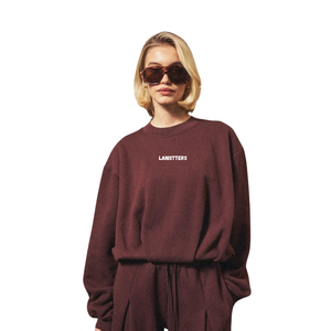 Conjunto Deportivo Oversize para Mujer con Cuello Redondo, Pantalones Anchos de Pierna Recta con Cintura Ajustable, Dos Piezas, Casual, para Viajes y Uso Diario - Product Image 3