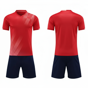 Mens Custom Sports Jersey Short Sleeve Football Uniform Sublimation Print <b>Soccer</b> Training Set Light Weight Activewear - Product Image 5