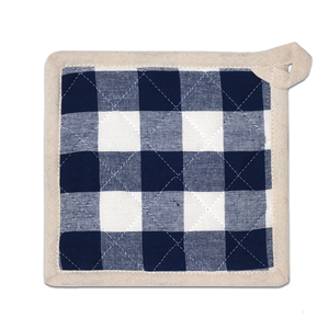 Eye Catching Checkered Design Pot Holder 100% Cotton,Yarn Dyed Pot Holders for Kitchen use Manufacturer in India. - Product Image 3
