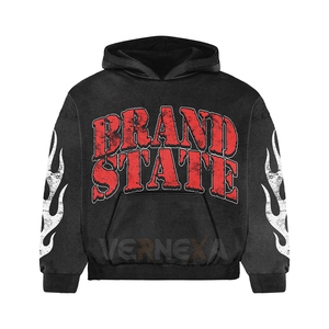 Oem Manufacturer Black <b>Pink</b> <b>Tracksuit</b> Hooded Sweatsuit Flare Pants <b>Set</b> Sporty Streetwear Screen Printing Piping Design <b>Set</b> - Product Image 5